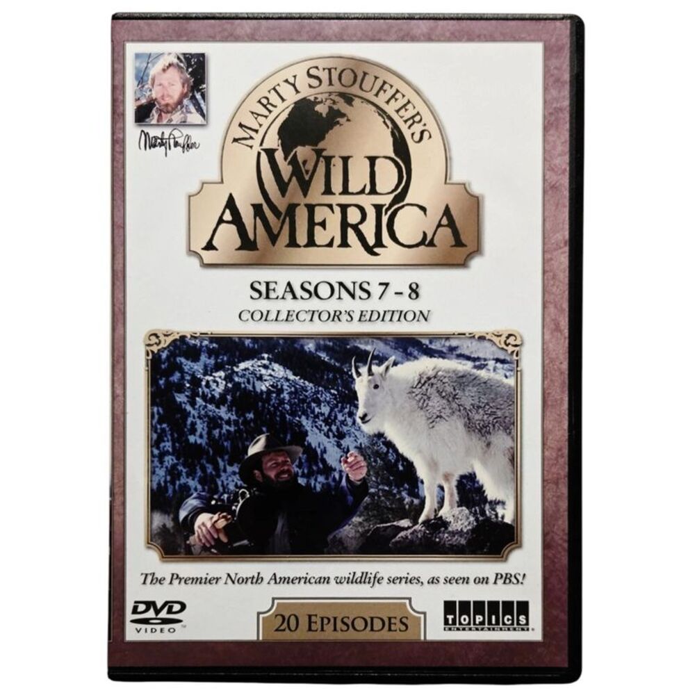 Marty Stouffer's Wild America Seasons 7-8 DVD